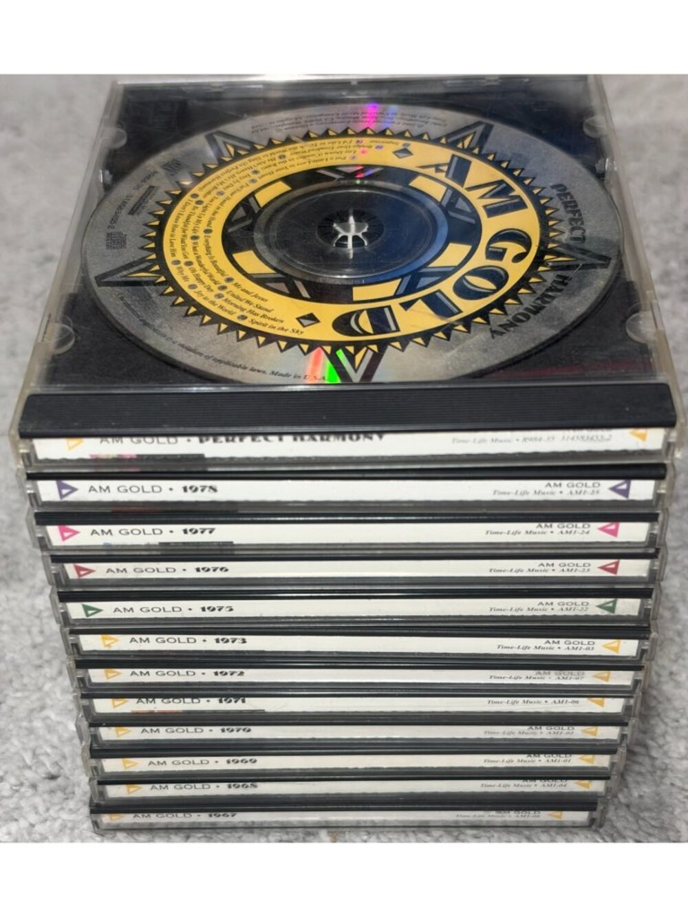 AM Gold Time Life 12 CDs 1967-1973, 1975-1978, & Perfect Harmony